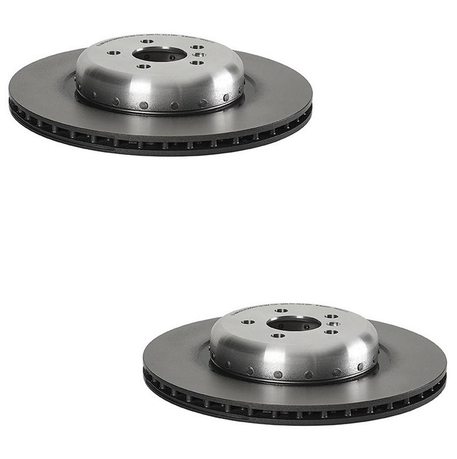 BMW Brembo Brake Kit - Pads and Rotors Rear (370mm) (Low-Met) 34216870552 - Brembo 4196747KIT